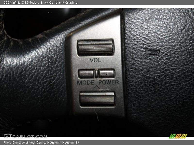 Black Obsidian / Graphite 2004 Infiniti G 35 Sedan