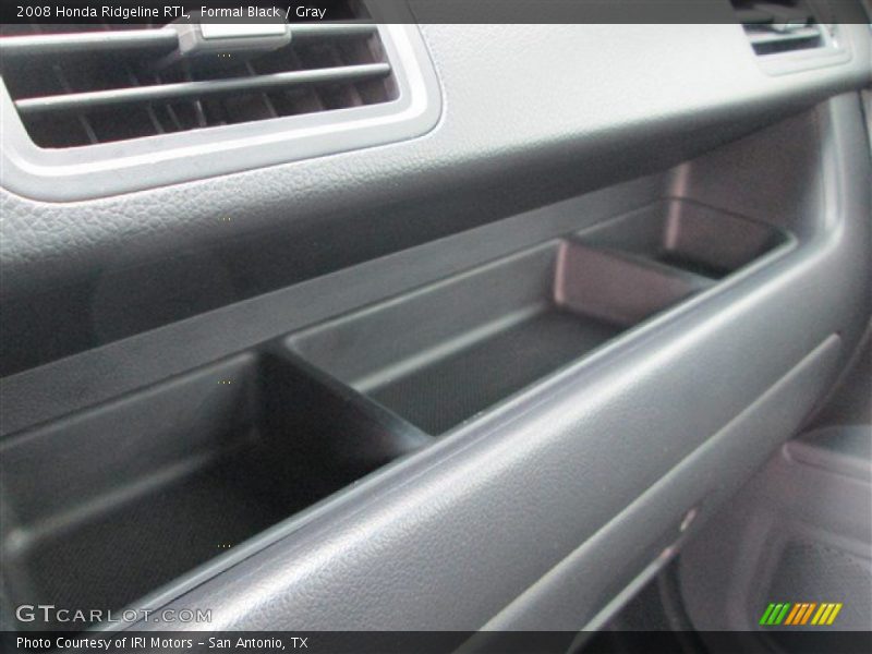 Formal Black / Gray 2008 Honda Ridgeline RTL