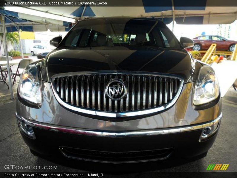 Cocoa Metallic / Cashmere/Cocoa 2008 Buick Enclave CXL