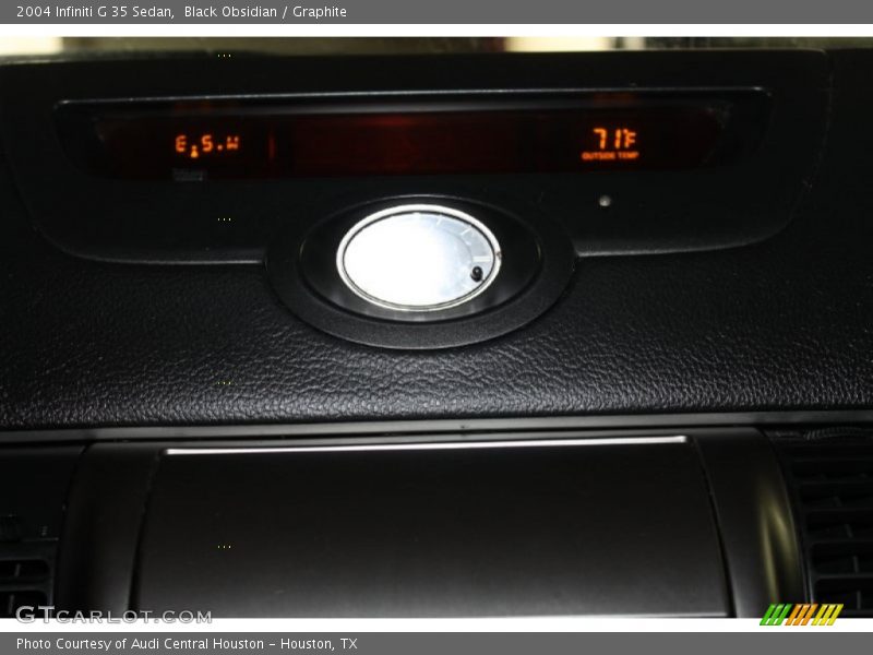 Black Obsidian / Graphite 2004 Infiniti G 35 Sedan