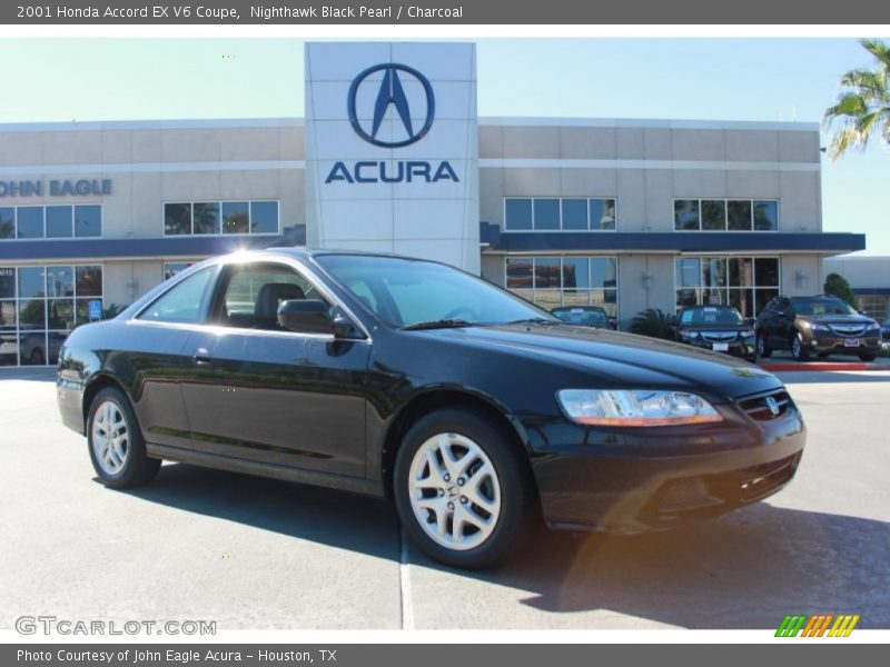 Front 3/4 View of 2001 Accord EX V6 Coupe