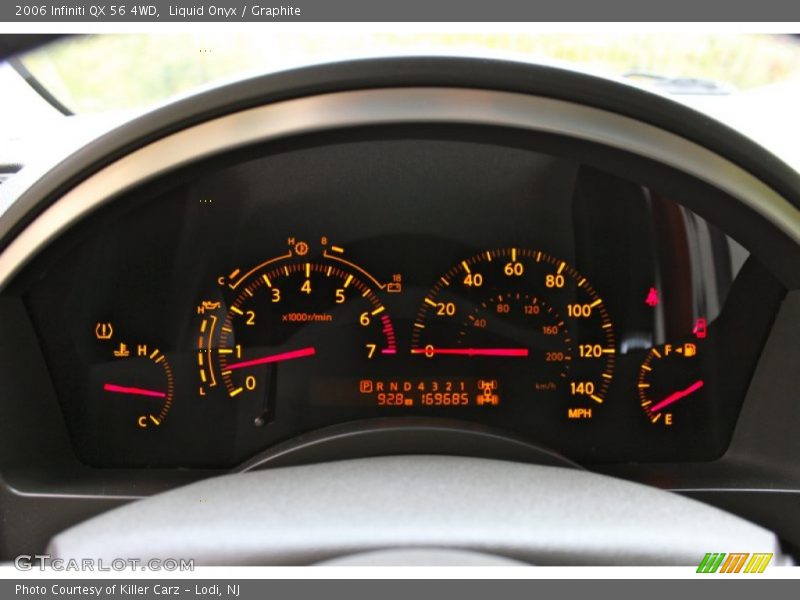 Liquid Onyx / Graphite 2006 Infiniti QX 56 4WD