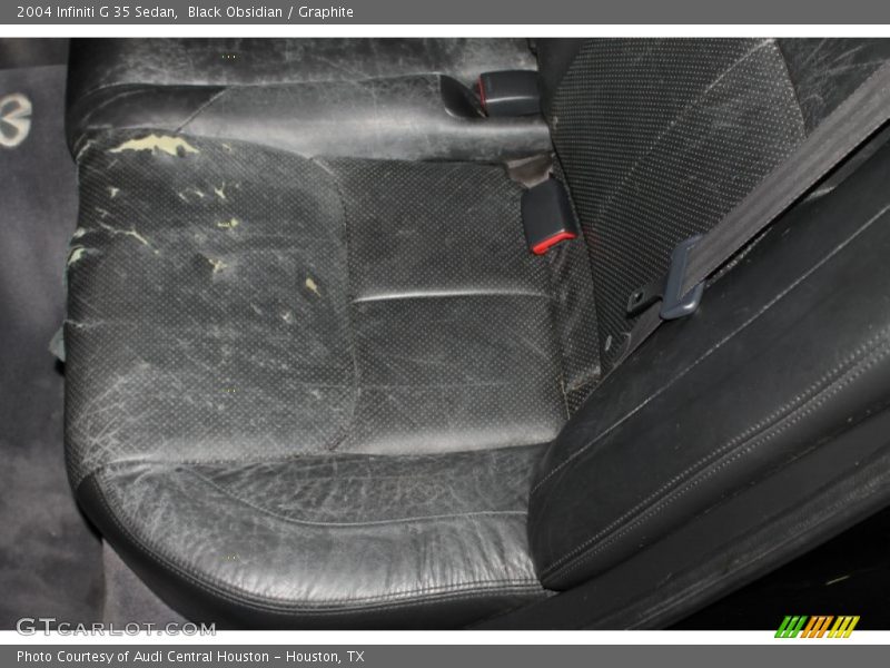 Black Obsidian / Graphite 2004 Infiniti G 35 Sedan