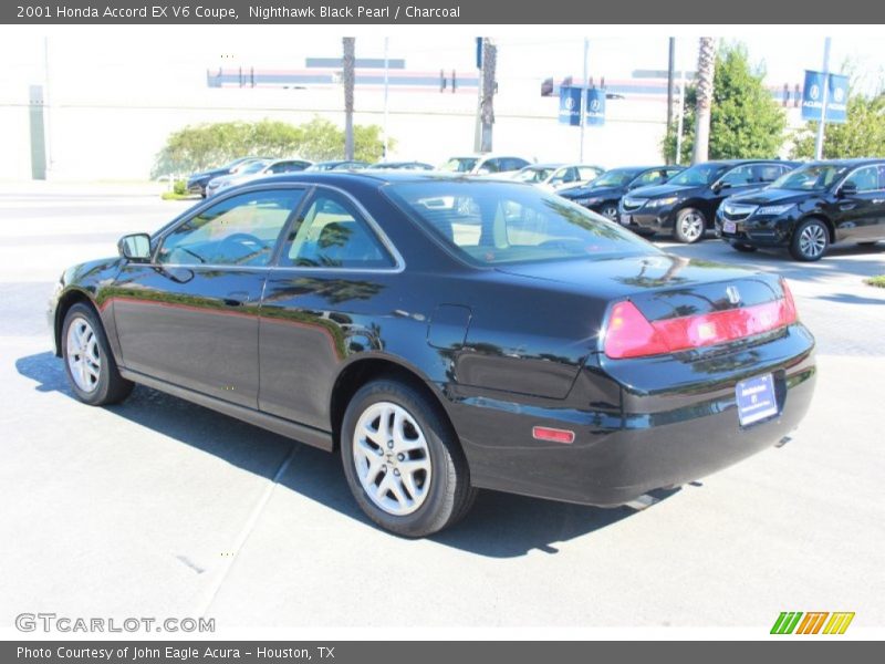 Nighthawk Black Pearl / Charcoal 2001 Honda Accord EX V6 Coupe