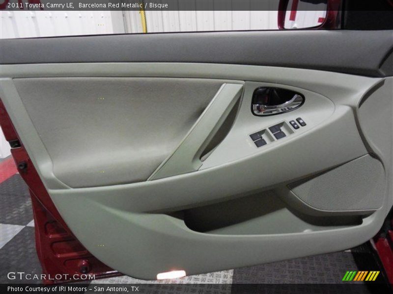 Barcelona Red Metallic / Bisque 2011 Toyota Camry LE