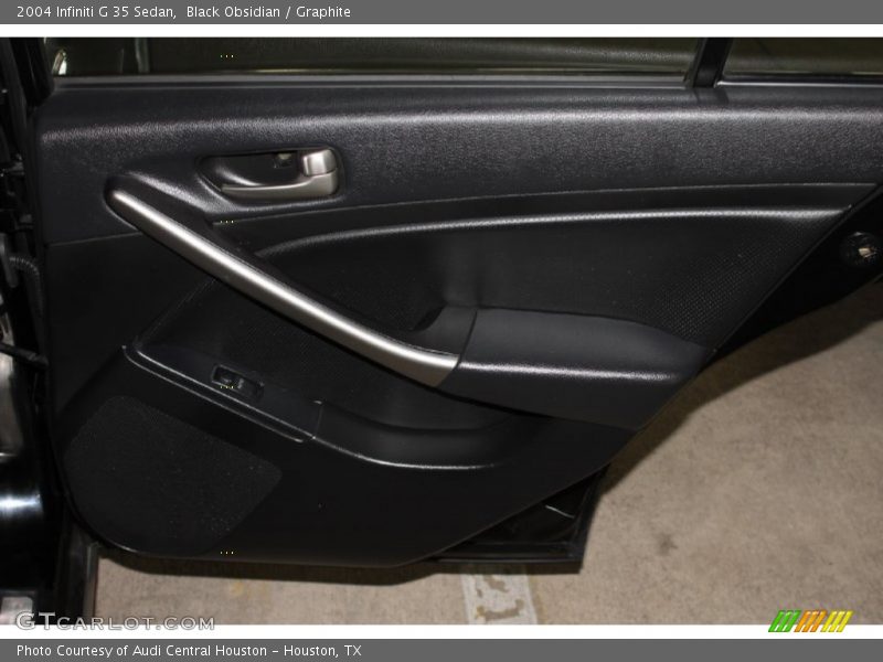 Black Obsidian / Graphite 2004 Infiniti G 35 Sedan