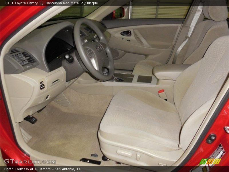 Barcelona Red Metallic / Bisque 2011 Toyota Camry LE