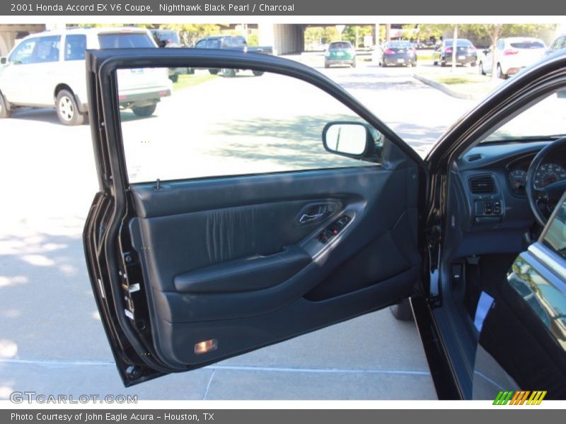 Nighthawk Black Pearl / Charcoal 2001 Honda Accord EX V6 Coupe