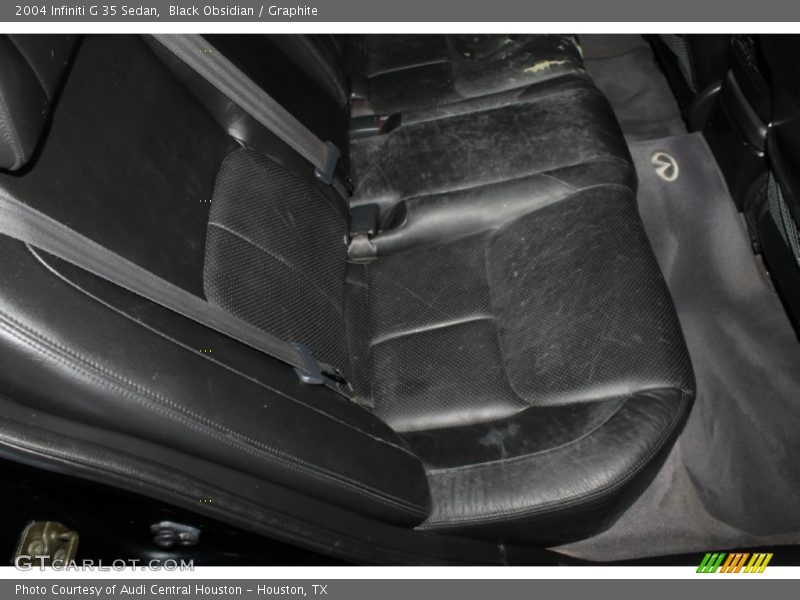 Black Obsidian / Graphite 2004 Infiniti G 35 Sedan