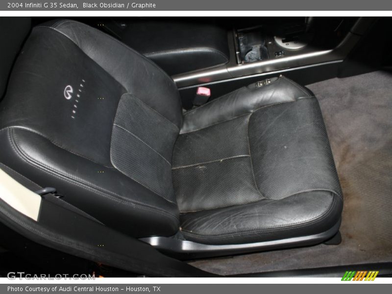Black Obsidian / Graphite 2004 Infiniti G 35 Sedan