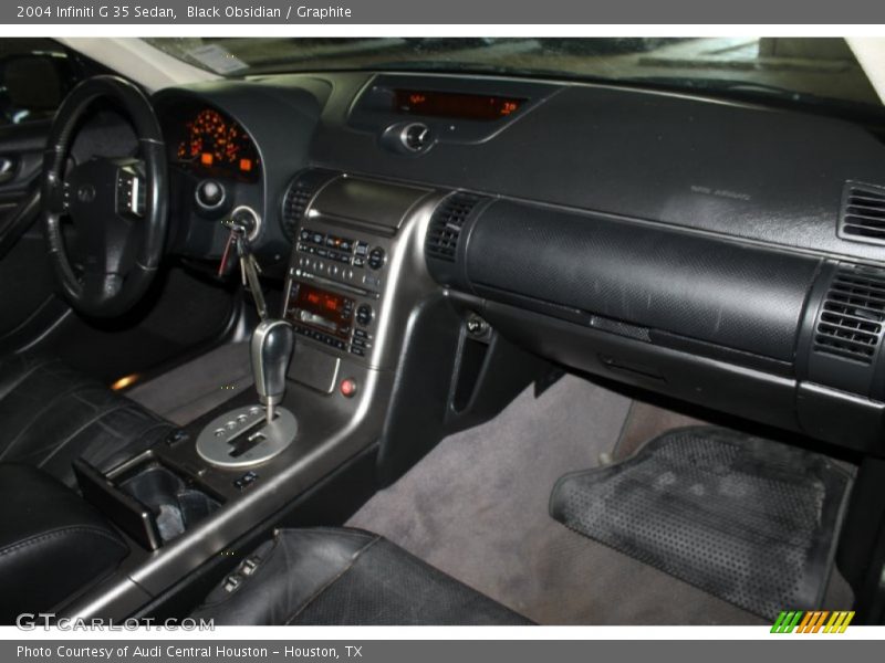 Black Obsidian / Graphite 2004 Infiniti G 35 Sedan