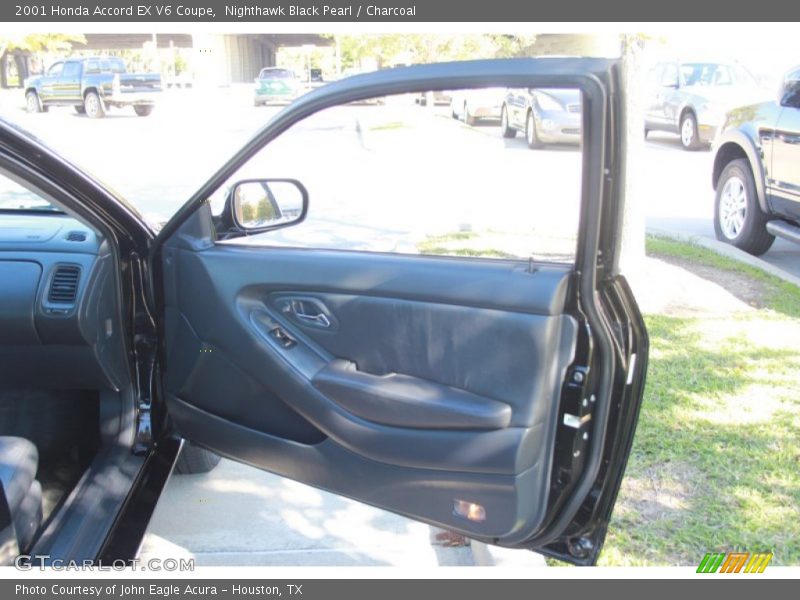 Nighthawk Black Pearl / Charcoal 2001 Honda Accord EX V6 Coupe