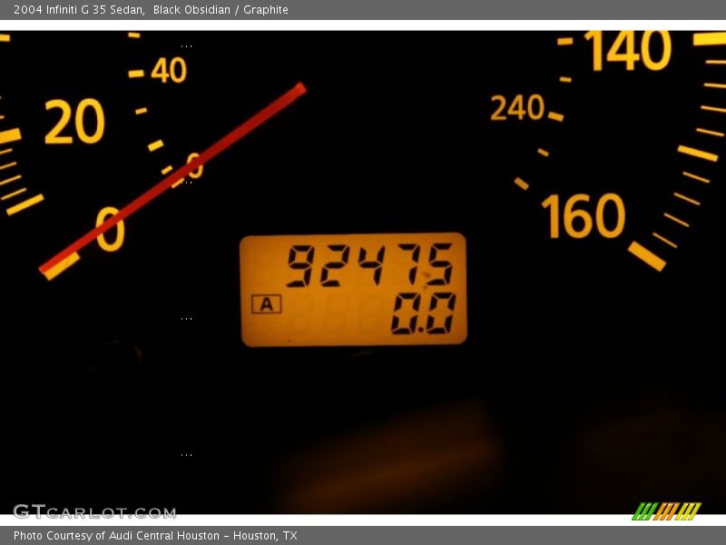 Black Obsidian / Graphite 2004 Infiniti G 35 Sedan