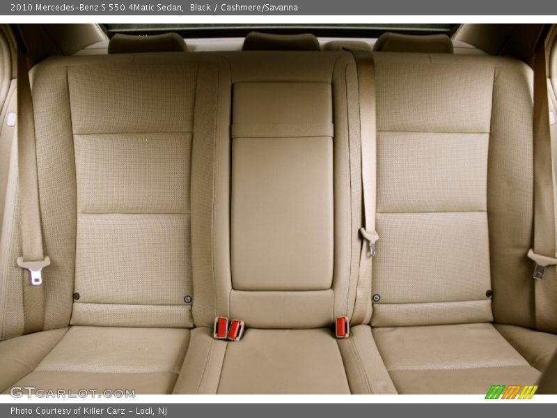 Black / Cashmere/Savanna 2010 Mercedes-Benz S 550 4Matic Sedan