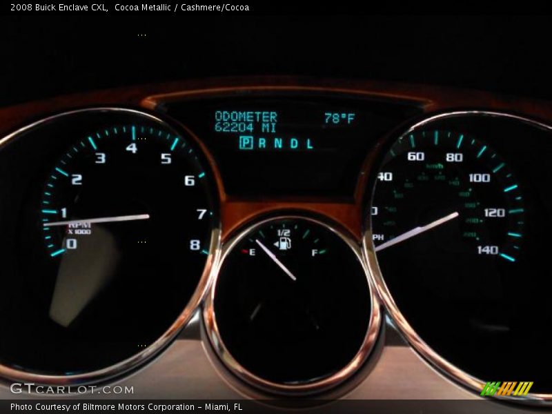 Cocoa Metallic / Cashmere/Cocoa 2008 Buick Enclave CXL