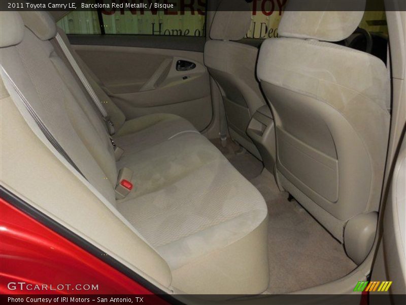 Barcelona Red Metallic / Bisque 2011 Toyota Camry LE