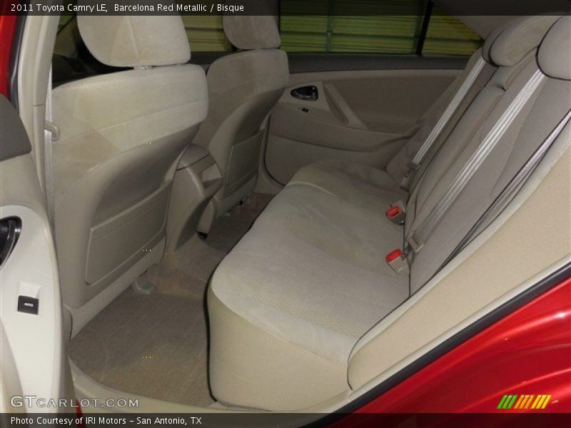 Barcelona Red Metallic / Bisque 2011 Toyota Camry LE