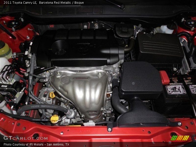 Barcelona Red Metallic / Bisque 2011 Toyota Camry LE