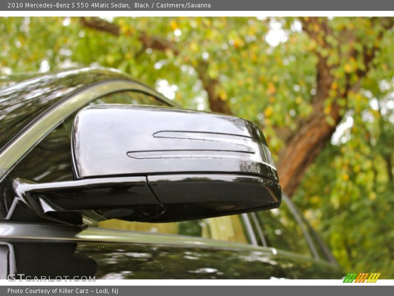 Black / Cashmere/Savanna 2010 Mercedes-Benz S 550 4Matic Sedan