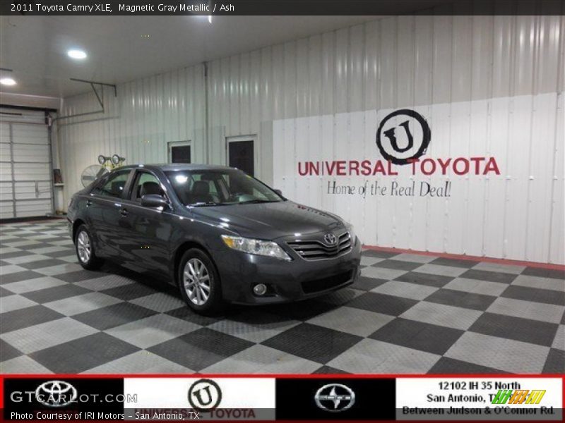 Magnetic Gray Metallic / Ash 2011 Toyota Camry XLE
