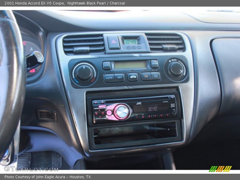 Nighthawk Black Pearl / Charcoal 2001 Honda Accord EX V6 Coupe