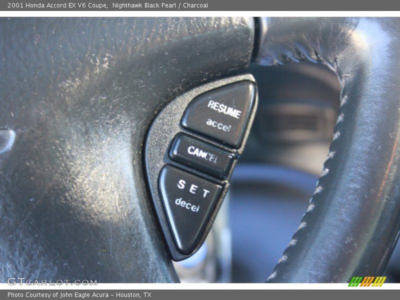 Nighthawk Black Pearl / Charcoal 2001 Honda Accord EX V6 Coupe