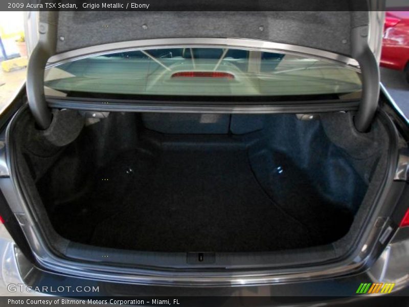 Grigio Metallic / Ebony 2009 Acura TSX Sedan