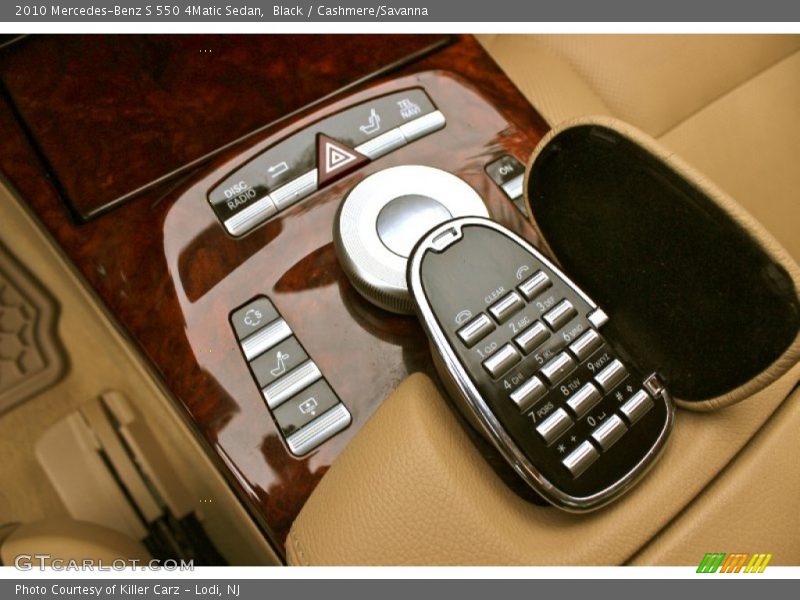 Black / Cashmere/Savanna 2010 Mercedes-Benz S 550 4Matic Sedan