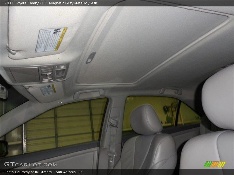 Magnetic Gray Metallic / Ash 2011 Toyota Camry XLE