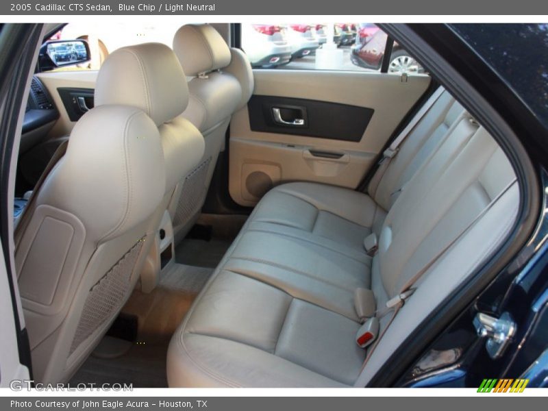 Blue Chip / Light Neutral 2005 Cadillac CTS Sedan