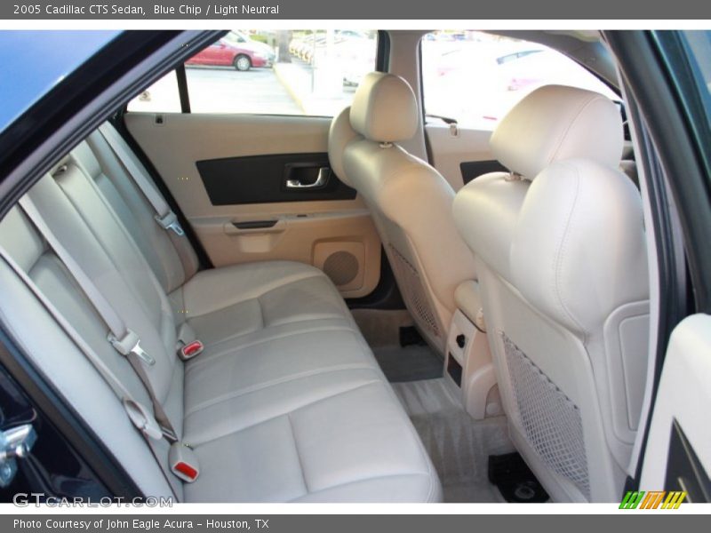 Blue Chip / Light Neutral 2005 Cadillac CTS Sedan