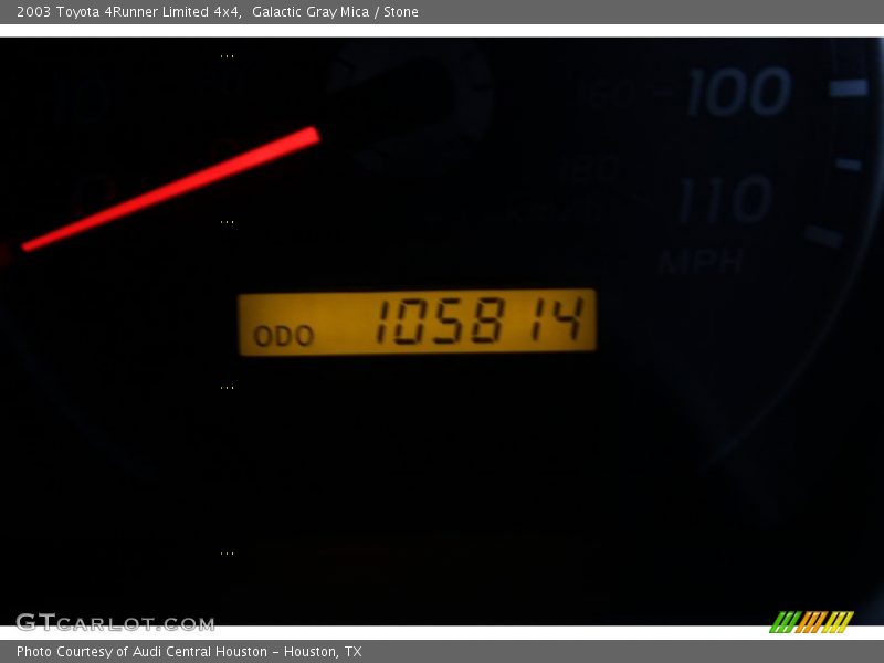 Galactic Gray Mica / Stone 2003 Toyota 4Runner Limited 4x4