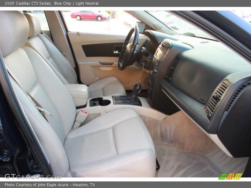 Blue Chip / Light Neutral 2005 Cadillac CTS Sedan