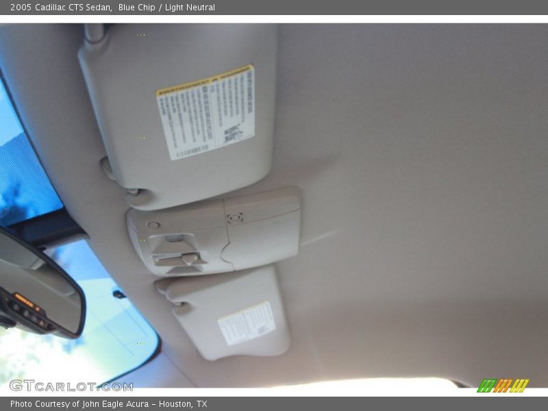 Blue Chip / Light Neutral 2005 Cadillac CTS Sedan