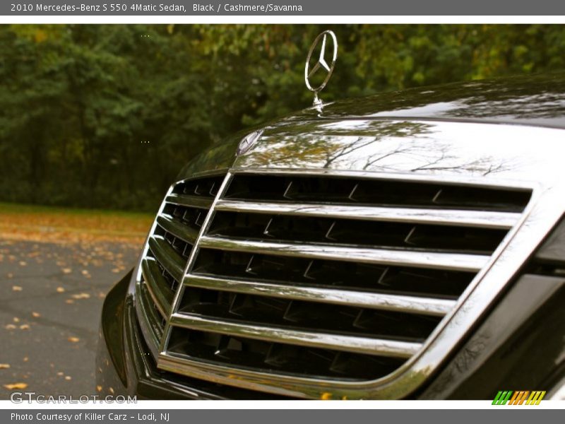 Black / Cashmere/Savanna 2010 Mercedes-Benz S 550 4Matic Sedan