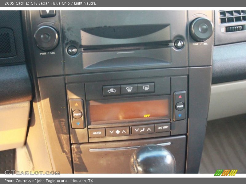 Blue Chip / Light Neutral 2005 Cadillac CTS Sedan