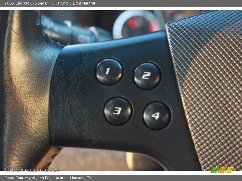 Blue Chip / Light Neutral 2005 Cadillac CTS Sedan