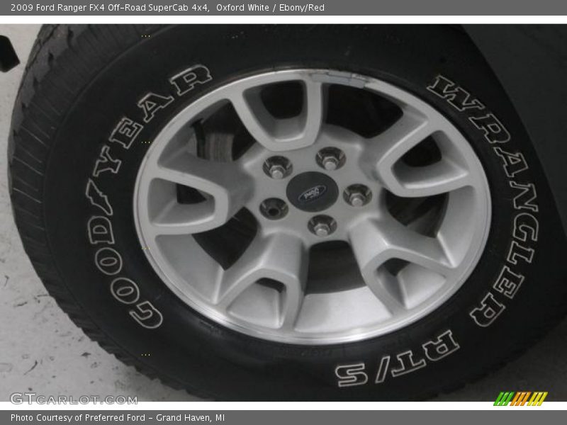 Oxford White / Ebony/Red 2009 Ford Ranger FX4 Off-Road SuperCab 4x4