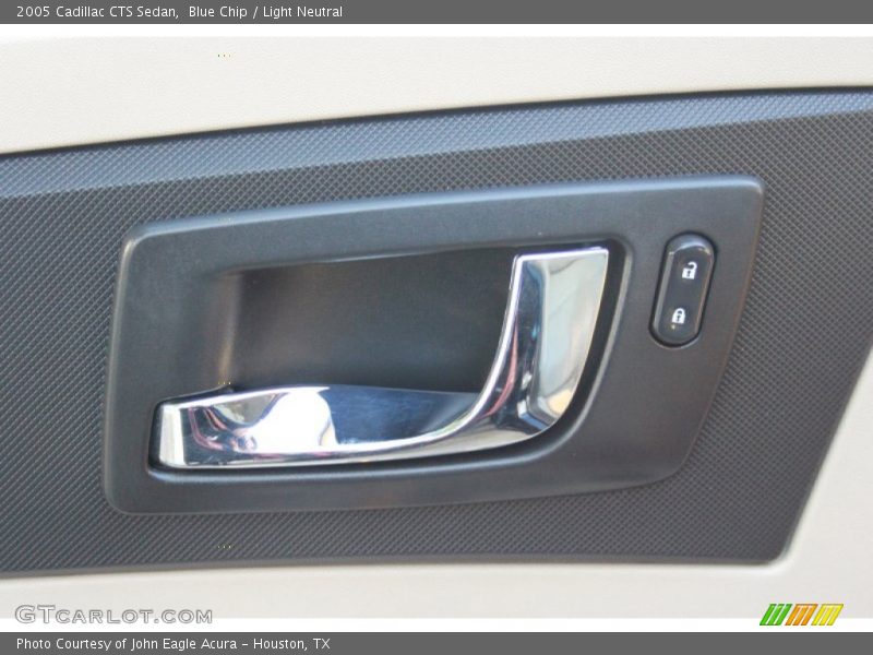 Blue Chip / Light Neutral 2005 Cadillac CTS Sedan