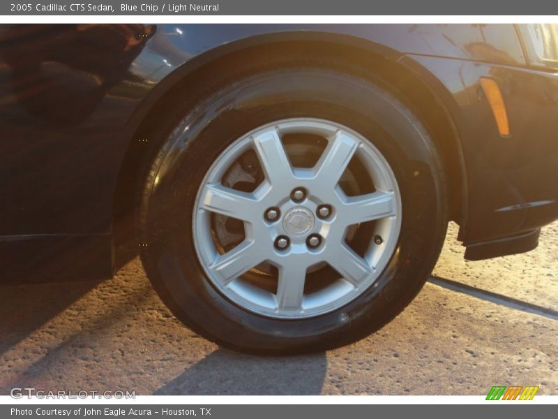 Blue Chip / Light Neutral 2005 Cadillac CTS Sedan