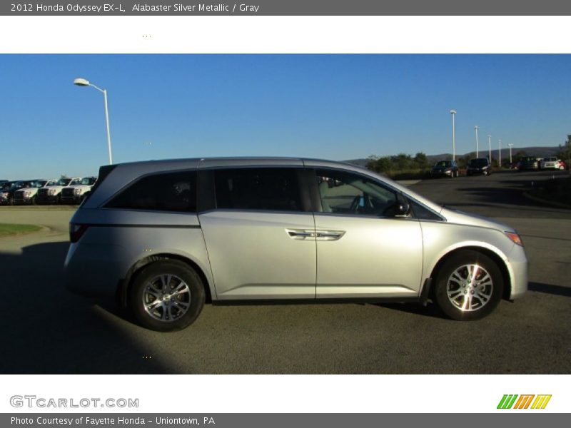 Alabaster Silver Metallic / Gray 2012 Honda Odyssey EX-L