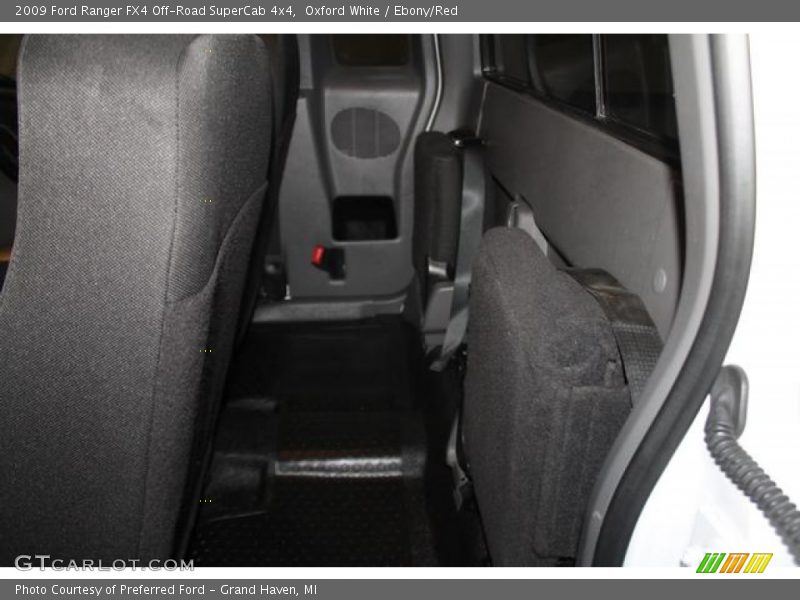 Oxford White / Ebony/Red 2009 Ford Ranger FX4 Off-Road SuperCab 4x4