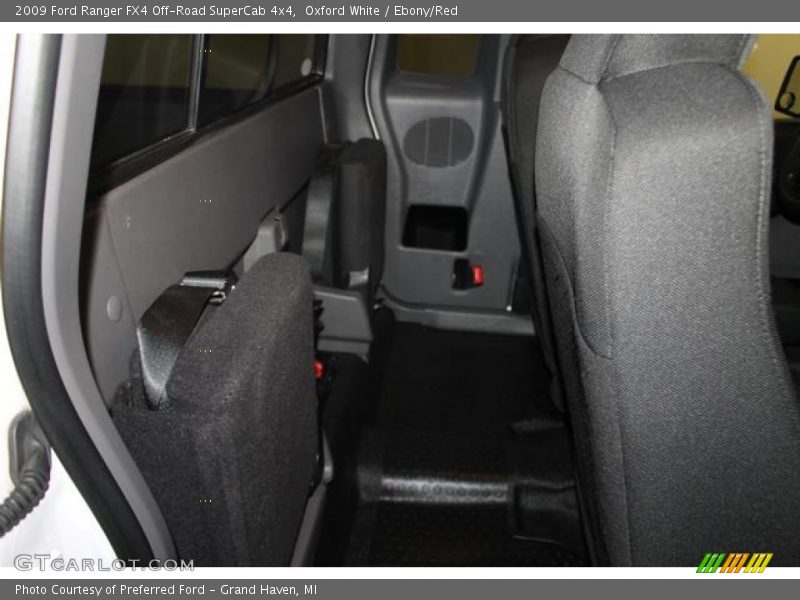 Oxford White / Ebony/Red 2009 Ford Ranger FX4 Off-Road SuperCab 4x4