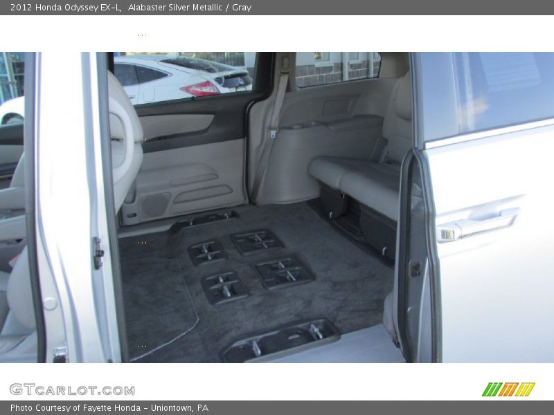 Alabaster Silver Metallic / Gray 2012 Honda Odyssey EX-L