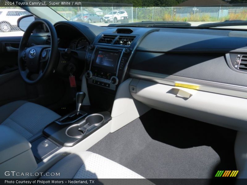 Super White / Ash 2014 Toyota Camry LE