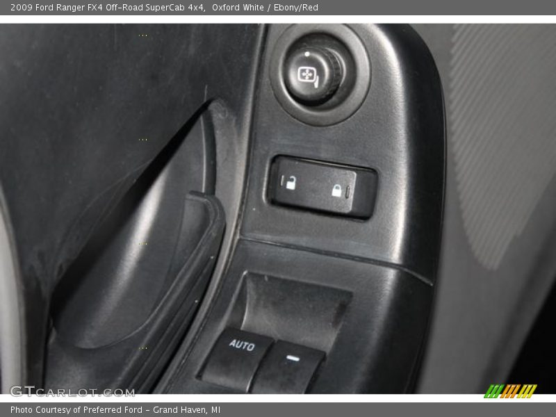 Oxford White / Ebony/Red 2009 Ford Ranger FX4 Off-Road SuperCab 4x4
