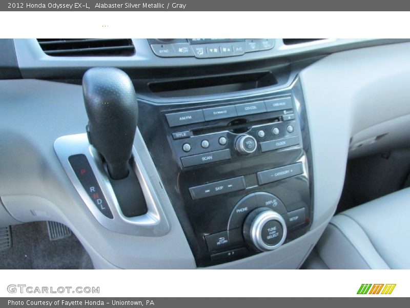 Alabaster Silver Metallic / Gray 2012 Honda Odyssey EX-L