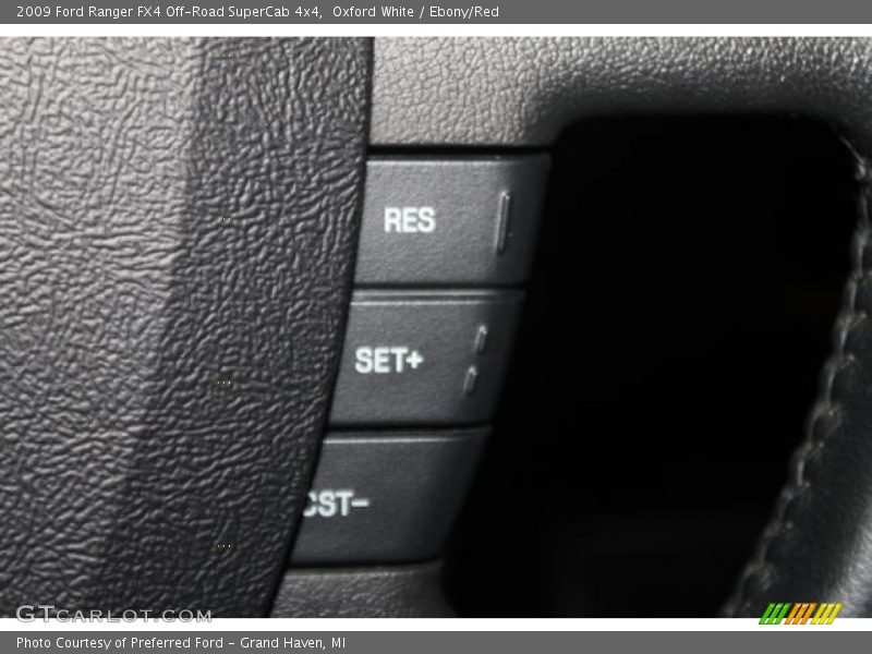 Oxford White / Ebony/Red 2009 Ford Ranger FX4 Off-Road SuperCab 4x4