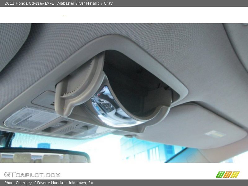 Alabaster Silver Metallic / Gray 2012 Honda Odyssey EX-L
