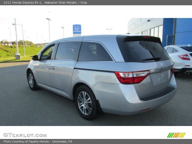 Alabaster Silver Metallic / Gray 2012 Honda Odyssey EX-L